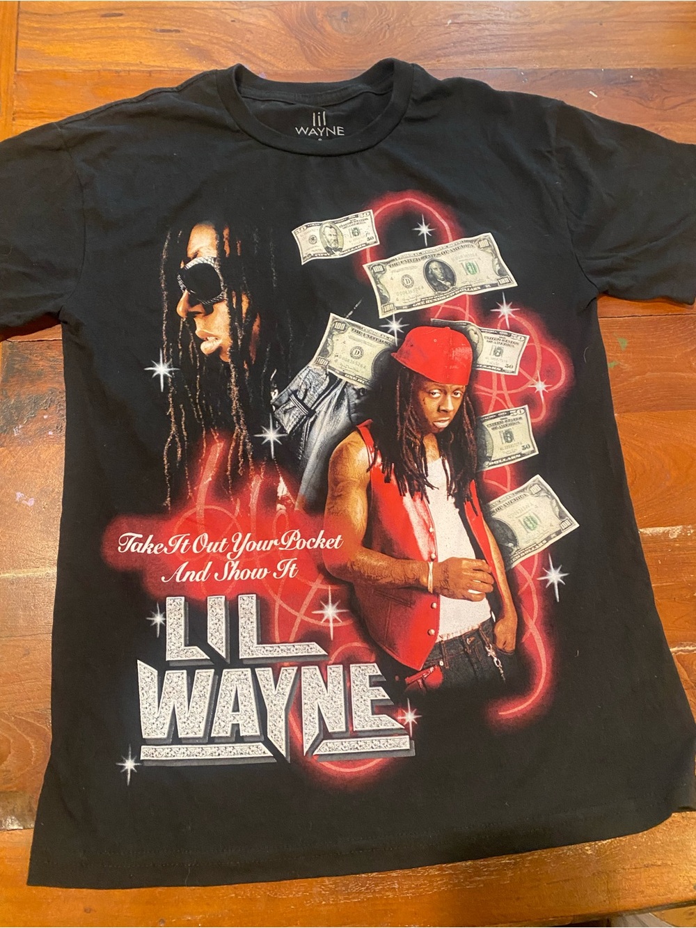 Lil Wayne Carter III Tour Concert Black Tshirt